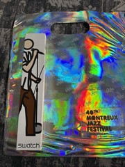 SWATCH 40th Montreux Jazz Festival 2006 Julian Opie Limited Edition Watch ARTIST