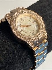 FMD FMDAL1120 Mother-of-Pearl Quartz Analog Women’s Watch New Battery