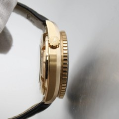 Omega Seamaster Planet Ocean 18k Rose Gold Black Dial Watch 232.63.38.20.01.001
