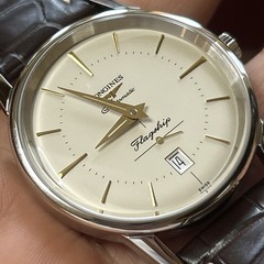 Longines Heritage Flagship Silver Dial Mens Watch 38.5mm L4.795.4.78.2