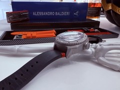 Baldieri MAGNUM M48 INOX AB0061SS-BKD Limited 055/150 WR 30ATM Swiss Automatic