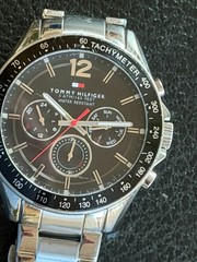 Tommy Hilfiger Men’s Watch 1781720 Quartz Black Dial Stainless Steel 50 M/ 5 ATM