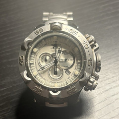 Invicta Subaqua Men’s Diver Chronograph Quartz Watch 500m Silver Stainless
