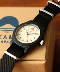 BEAMS JAPAN Original Watch Kanji Numerals Mt. Fuji Design Quartz Limited Ed. New