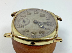 Lot WWII Era Cyma Tacy 6 Jewel 2 ADJ Watch Cal 370 Swiss 1 Run Spare Part Repair