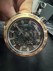 TAG Heuer Carrera Heuer 01 Auto Chronograph Skeleton 45mm Box Papers
