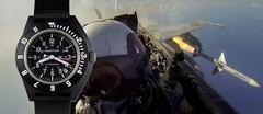 MILITARY WATCH AVIATION MARATHON NAVIGATOR DATE, 2nd Timezone, NEWEST SAPPHIRE