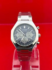 vintage Citizen Eco-Diver Black dial With wristwatch fully working condition