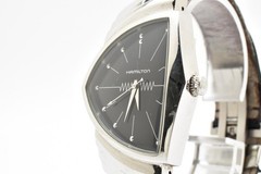 HAMILTON Ventura H244112 Black Case35mm Men’s Used Watch Fast Shipping