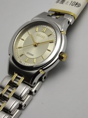 Citizen Exceed Quartz Dress Watch NewBatteryReplaced wrist 18.3cm/7.2in