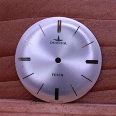 DUGENA FESTA SWISS MEN’S WRIST WATCH DIAL FACE NOS 29.8mm (CD)
