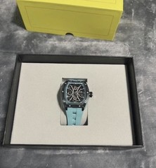 🔥NEW🔥Invicta S1 Rally AUTOMATIC Skeleton 44mm Light Blue Men’s Watch 49019