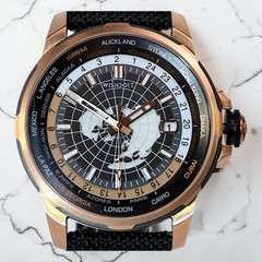 WISHDOIT eternal earth GMT dual time men’s watch NH34A Automatic movement NEW