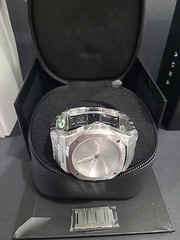 AURA Automatic 1023: Steel Watch 40mm. Seiko NH35A Self-winding w/ Date