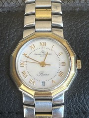Baume & Mercier 5231 Riviera Two Tone Women’s Watch – Mother of Pearl Dial EX