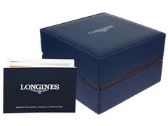 Longines Conquest 43mm Brown Leather Band Watch L3.760.4.76.5