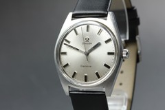 Vintage 1968 OMEGA Geneve Cal.601 Ref.135.041 Mens Silver Dial Manual