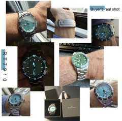 RollsTimi Men’s Watches NH35 Luxury Mechanical Wristwatch Automatic Sport GREEN