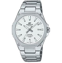 New CASIO EDIFICE EFR S108DJ 7AJF White White Dial Slim Quartz Men’s Watch
