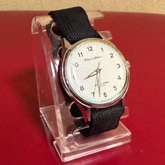 CITIZEN Homer SECOND-SETTING Mechanical (Manual) Black / White Wristwatch Used