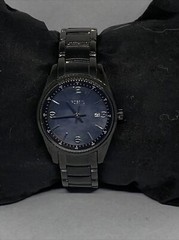 Fossil BQ1123 Unisex Black Stainless Steel Analog Dial Quartz Wrist Watch VK409