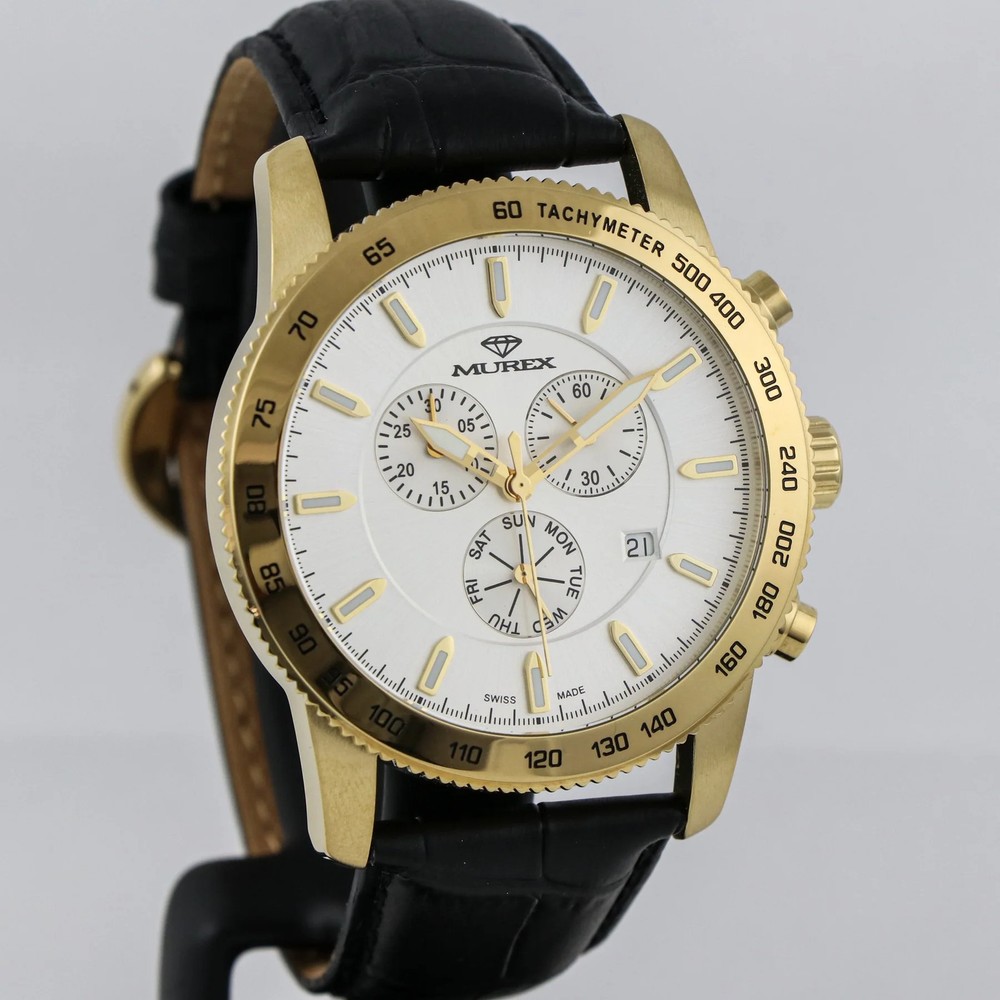 Murex – Swiss Chronograph – MUC591-GL-1 Quartz Chronograph 44.5mm MUC591 50 m