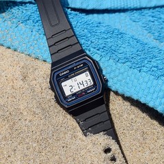 Casio F‑91W Series Retro Digital Watch LED Light Alarm Waterproof Quartz