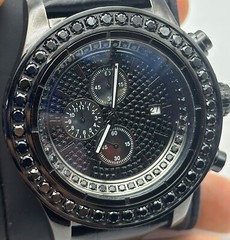 IceTime Crown 2 Watch 49mm with 5cts of black Diamonds 49mm Case