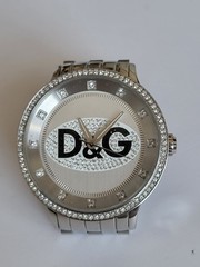 D&G Dolce & Gabbana DW-0133 “Prime Time” Unisex Stainless Steel Watch