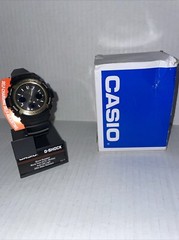CASIO G-SHOCK AWG-M100SBG Multiband 6 Tough Solar Watch Used Chronograph