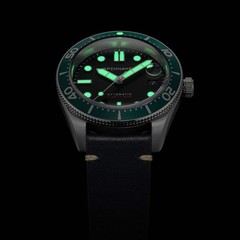 Spinnaker Croft Midsize Black Dial / Leather | Black Dial 40mm Japanese Automati