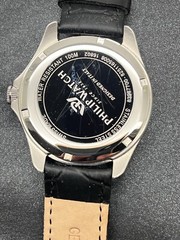 Mens Philip Watch. Swiss Made Modelo 16802. 100ATM. 3 Jewels.