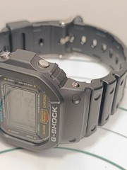 Vintage 1987-1994 Casio G-Shock DW5600C (901) Mens Watch New Bezel, Strap & Bat