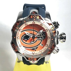 INVICTA 33066 NFL 52mm Venom Gen III Swiss Quartz Chronograph Strap – Bears