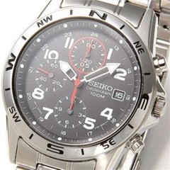 Seiko chronograph quartz men’s watch “JAPAN” New