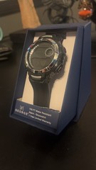 George Men’s Digital Quartz Sports Watch Alarm Stopwatch 30m Black Rubber