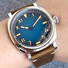 Retro NH35 Automatic Watch for Men Sterile California Dial PT5000 MIYOTA8215 20B
