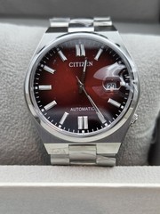 Citizen Tsuyosa Stainless Steel Burgundy Dial Automatic NJ0150-56W Men’s Watch