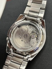 Seiko 5 Automatic Silver Dial SNKL51K1 Men’s Watch Unit only