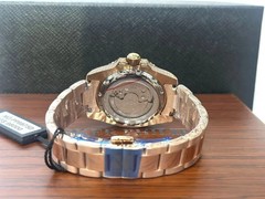 Parker Philip Automatic Stainless Steel Diamond Watch (Rose Gold) PP6975D-3