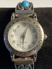 ACCUTIME WATCH CORP. WLM2002W8KL Quartz Women’s Watch New Battery