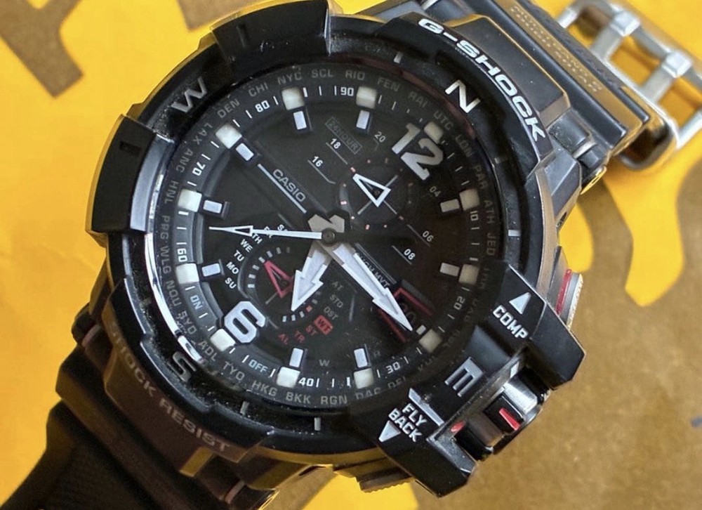 Casio G-Shock GW-A1100-1A3JF GRAVITY MASTER From Japan