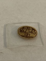 NOS Benrus Tank B&B MX2345 191 Watch Crystal Mineral Glass #010