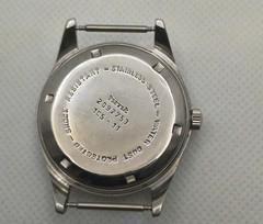 Vintage HMT Janata 17 Jewel Hand Wind Mechanical Watch Green Dial Hindi Numerals