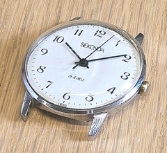 Vintage Sekonda 19 Jewels USSR Mechanical Wristwatch