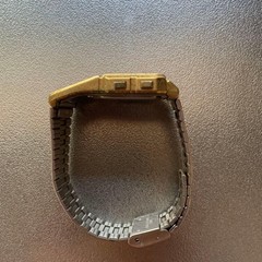 CASIO Data Bank Gold Watch