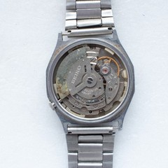Vintage Seiko 5 Automatic 6309-584A Hexagonal Case Black Dial Rare Watch 1983