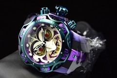 Invicta 34942 DC Comics Joker *LE/4K* Men’s 52mm SWISS Venom Joker Strap Watch