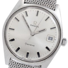 OMEGA Geneve 136.041 Date Cal.613 Silver Dial Hand Winding Men’s Watch_958022