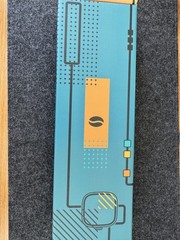 Limited edition Brew 8-bit Chronograph Stainless Steel Case Teal Leather Watch